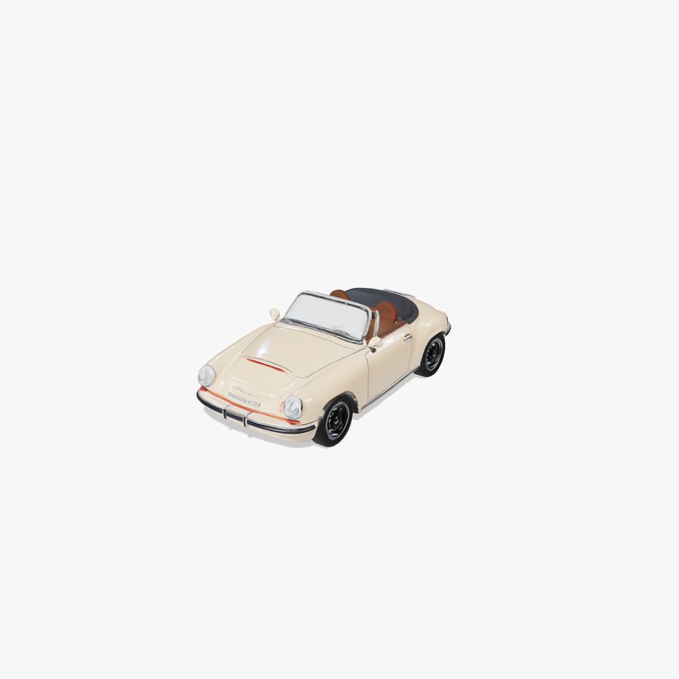 Retro European Roadster Artful Design model pack